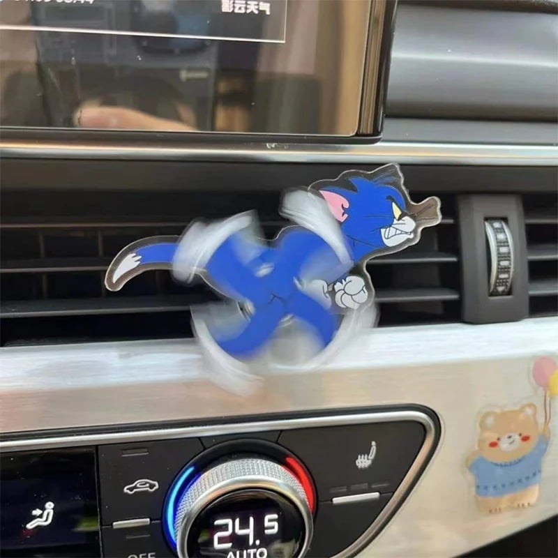 Car Bond's Tom & Jerry Car Air Conditioning Vent Decoration